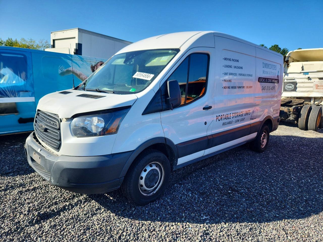 2019 FORD TRANSIT 25 DELIVERY VAN | 1FTYR2CM2KKB38794 | UPCARS