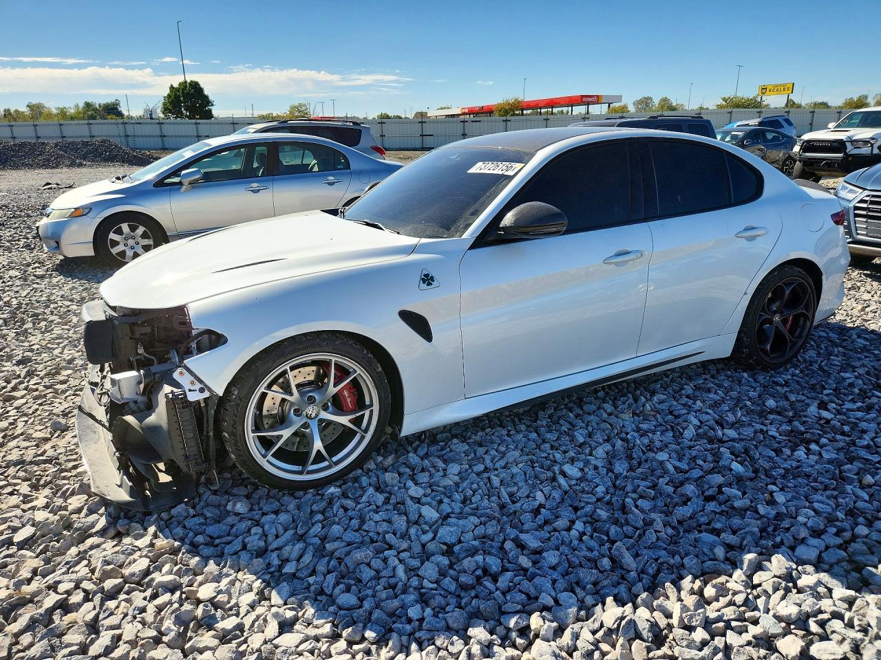 2019 ALFA ROMEO GIULIA QUADRIFOGLIO | ZARFAMEV1K7616129 | UPCARS