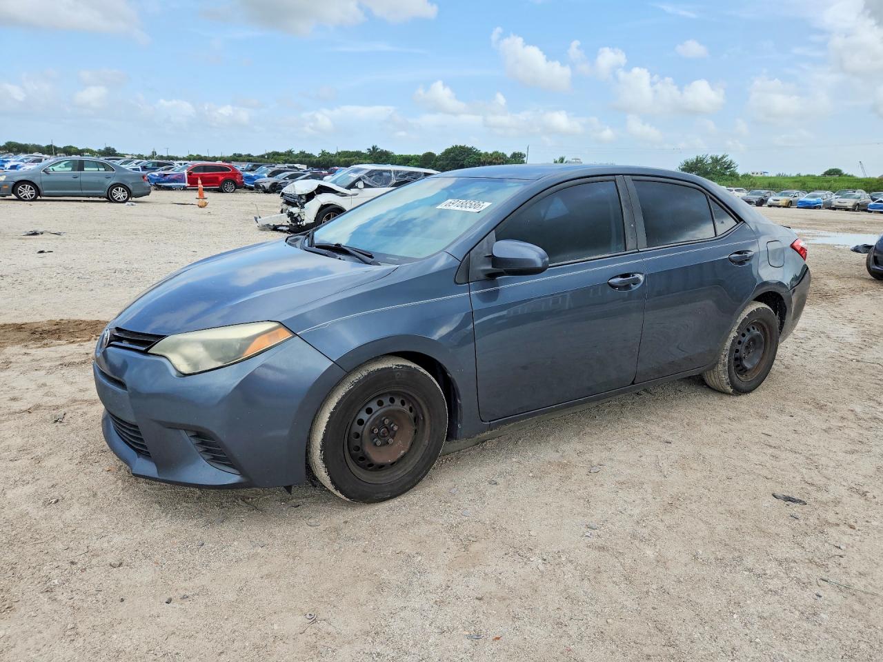 2015 TOYOTA COROLLA L | 2T1BURHE9FC302449 | UPCARS