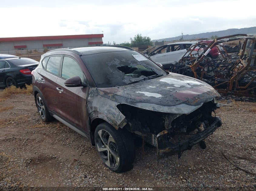 2017 HYUNDAI TUCSON LIMITED | KM8J33A20HU335983 | UPCARS