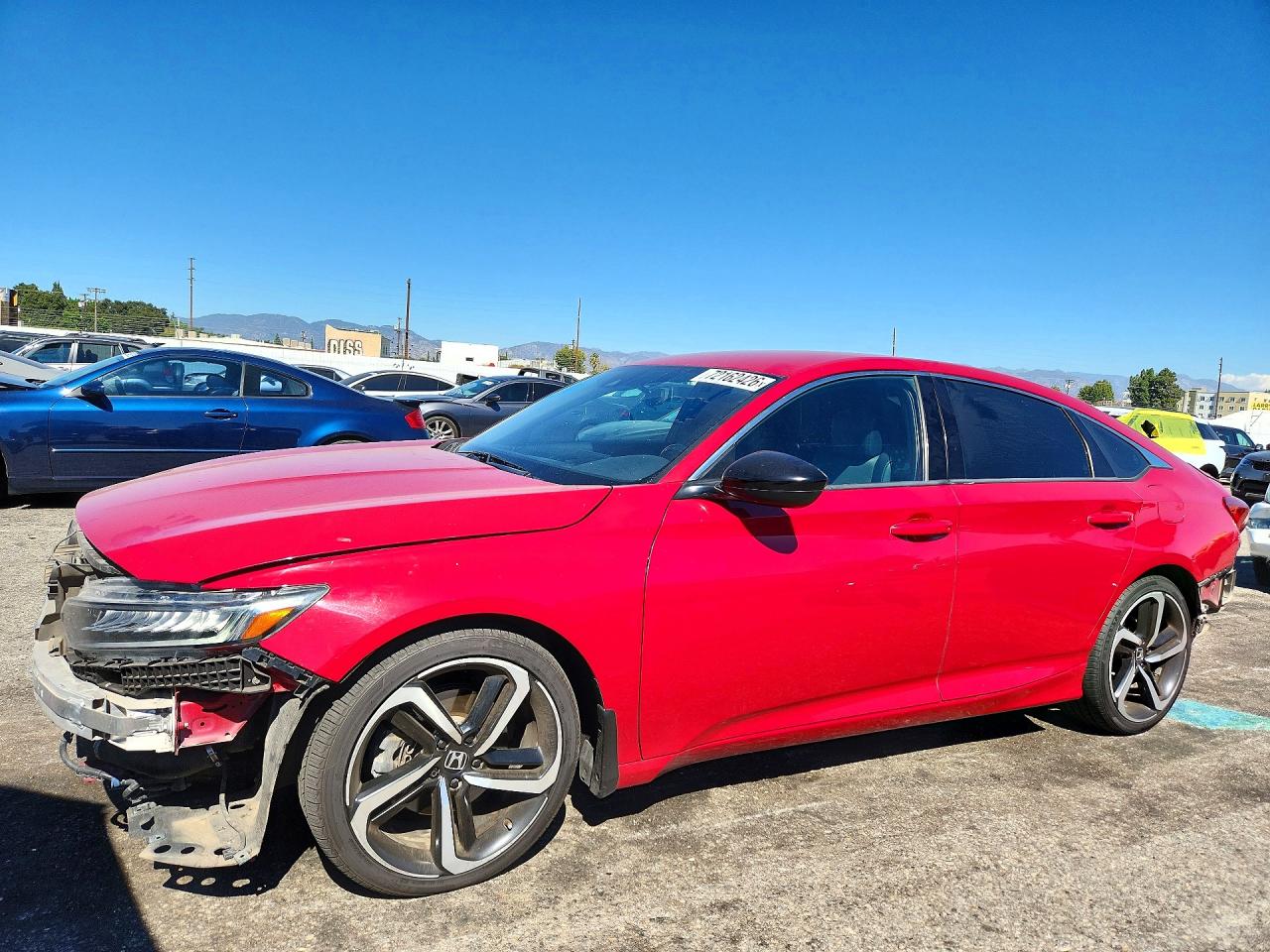 2021 HONDA ACCORD SPORT | 1HGCV1F33MA077985 | UPCARS