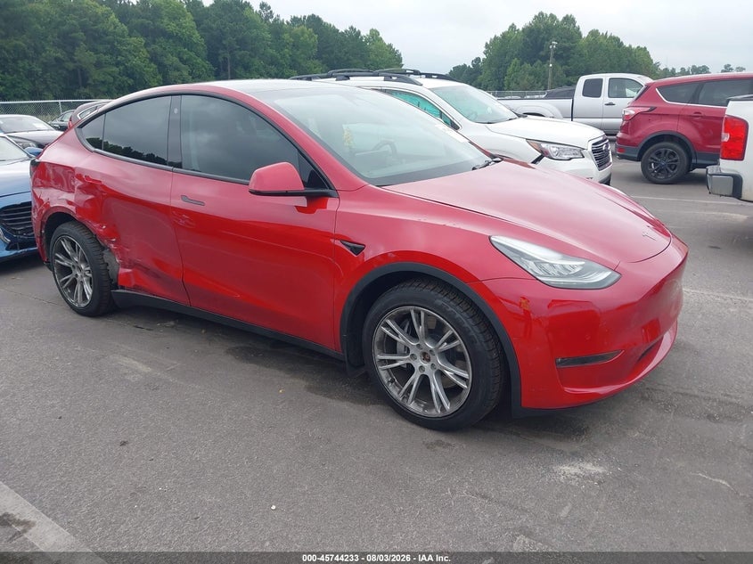 2022 TESLA MODEL Y LONG RANGE DUAL MOTOR ALL-WHEEL DRIVE | 7SAYGDEEXNA022316 | UPCARS