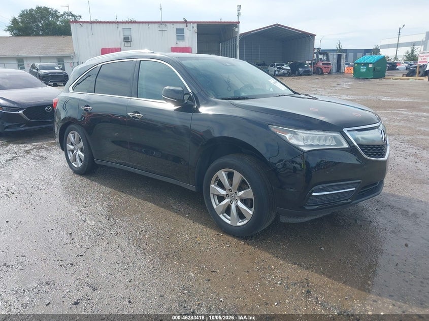 2016 ACURA MDX ADVANCE   ENTERTAINMENT PACKAGES/ADVANCE PACKAGE | 5FRYD4H99GB042713 | UPCARS