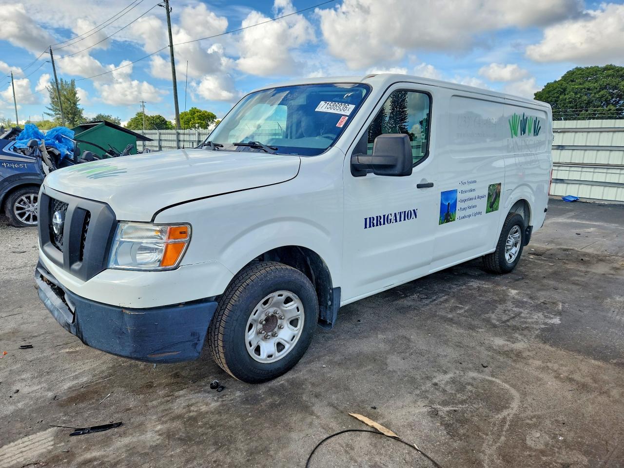 2016 NISSAN NV 1500 SV | 1N6BF0KM0GN803165 | UPCARS