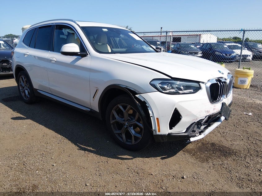 2022 BMW X3 XDRIVE30I | WBX57DP09NN161152 | UPCARS