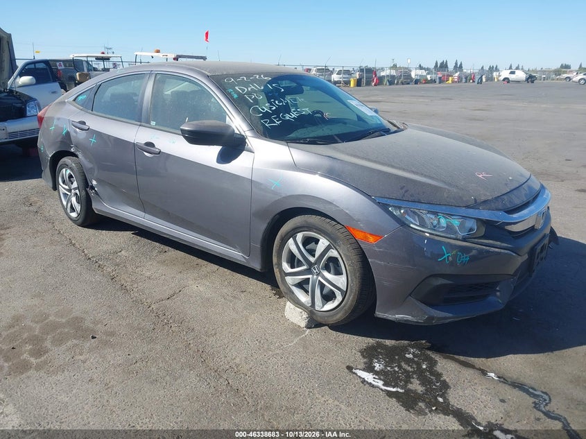 2018 HONDA CIVIC LX | 2HGFC2F52JH608035 | UPCARS