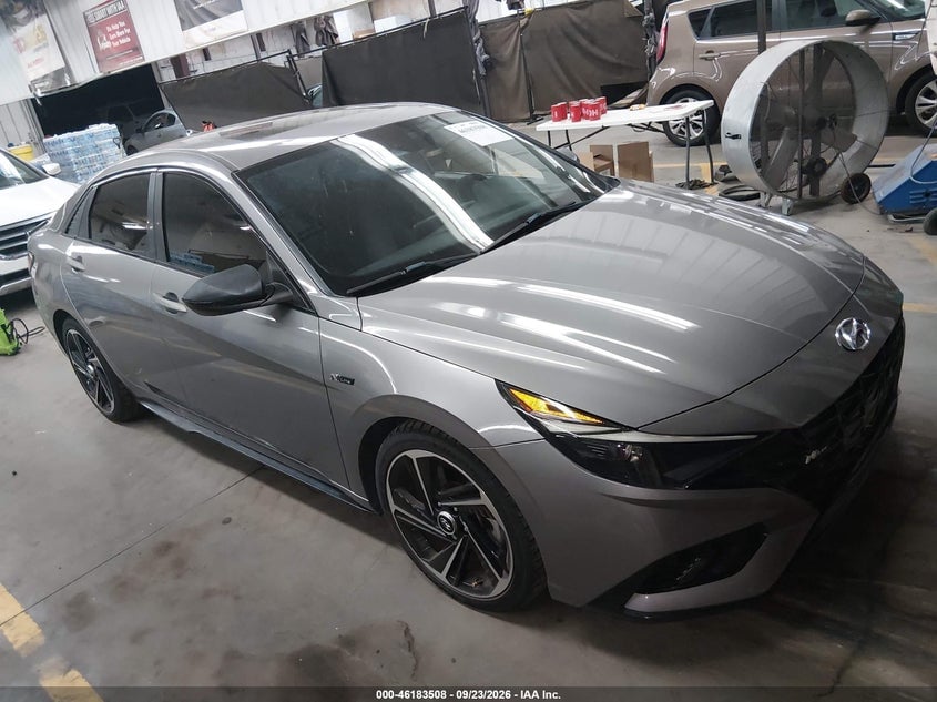 2021 HYUNDAI ELANTRA N LINE | KMHLR4AFXMU200147 | UPCARS