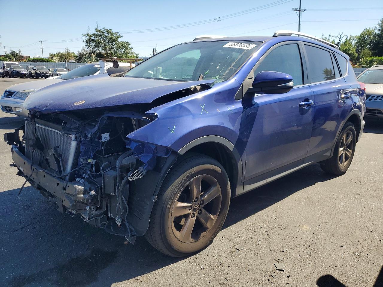 2015 TOYOTA RAV4 XLE | 2T3WFREV0FW180120 | UPCARS