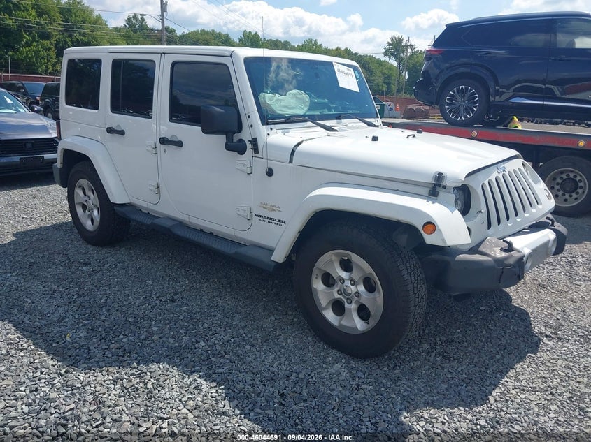 2014 JEEP WRANGLER UNLIMITED SAHARA | 1C4BJWEG7EL104537 | UPCARS