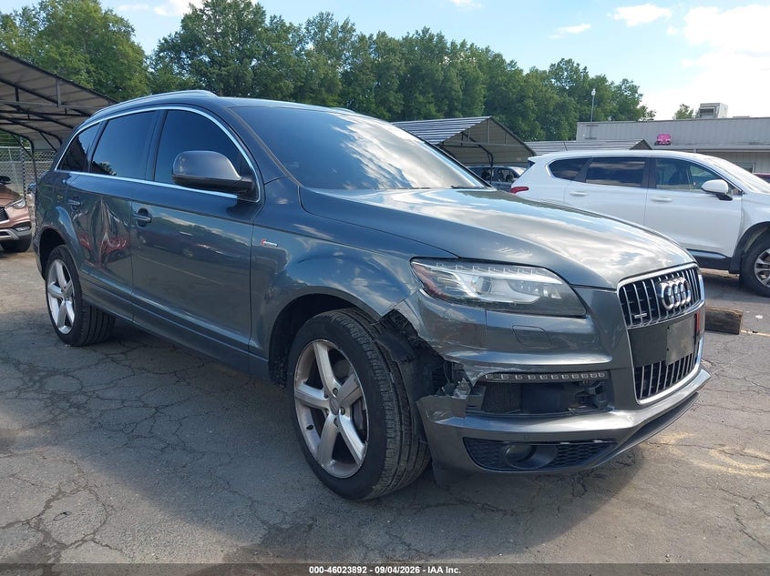 2013 AUDI Q7 3.0T S LINE PRESTIGE | WA1DGAFEXDD015975 | UPCARS