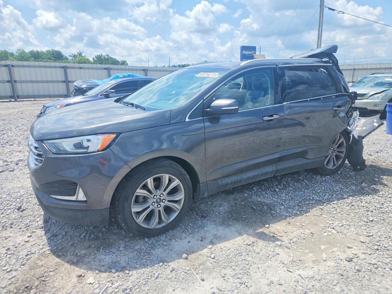 2019 FORD EDGE TITANIUM | 2FMPK3K94KBC02617 | UPCARS