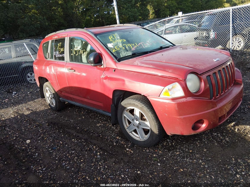 2007 JEEP COMPAS SPORT | 1J8FT47037D295749 | UPCARS