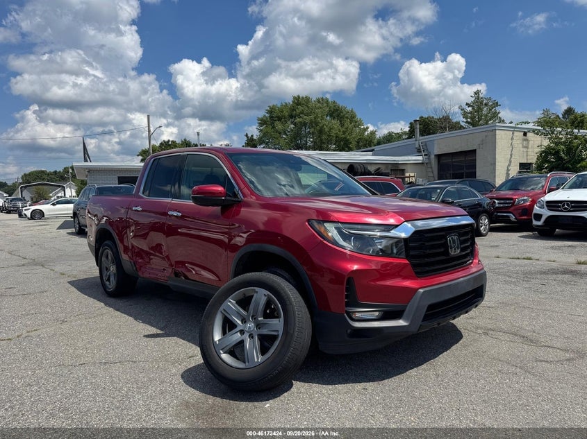 2022 HONDA RIDGELINE RTL-E | 5FPYK3F72NB028708 | UPCARS