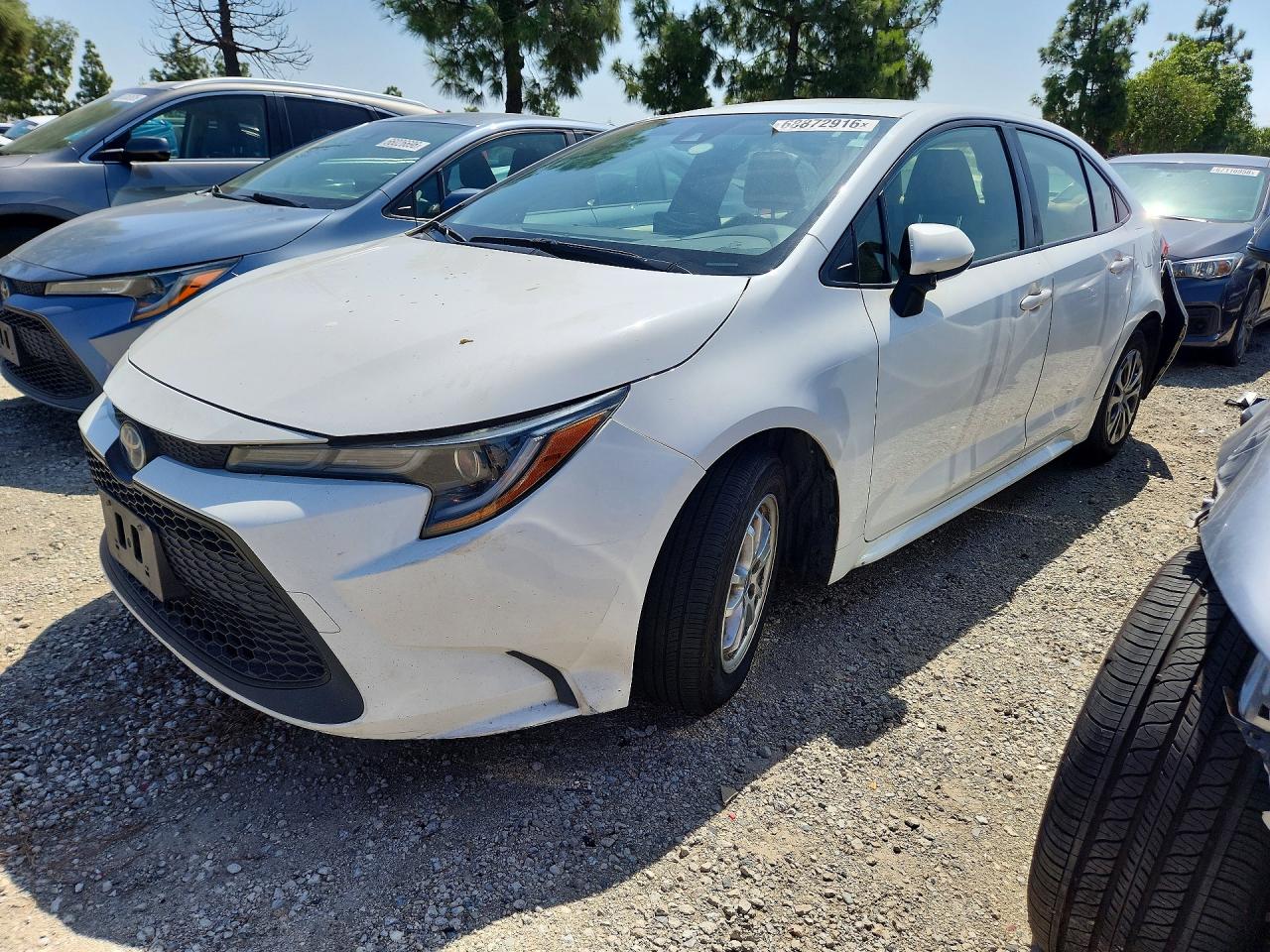 2022 TOYOTA COROLLA LE | JTDEAMDE9NJ042975 | UPCARS