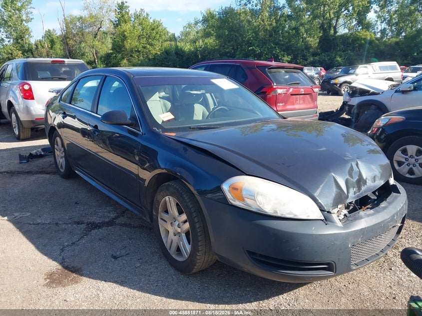 2012 CHEVROLET IMPALA LT | 2G1WB5E30C1239456 | UPCARS