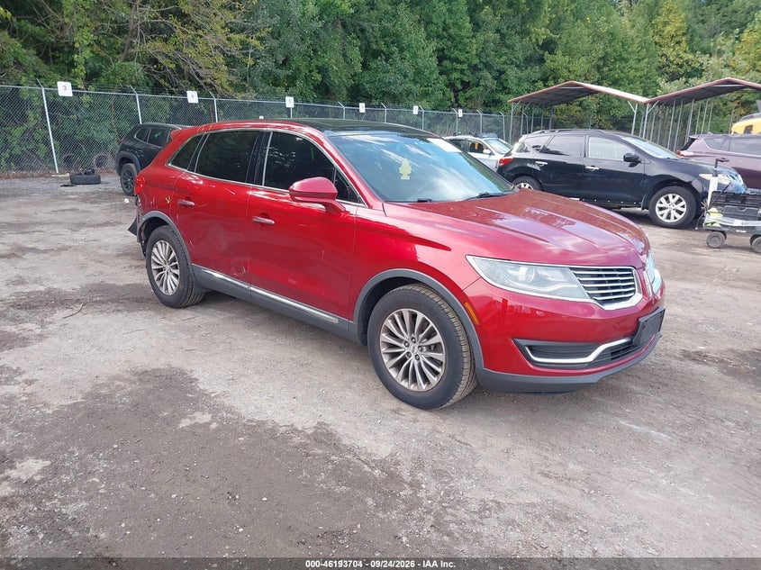 2016 LINCOLN MKX SELECT | 2LMTJ8KR6GBL58975 | UPCARS