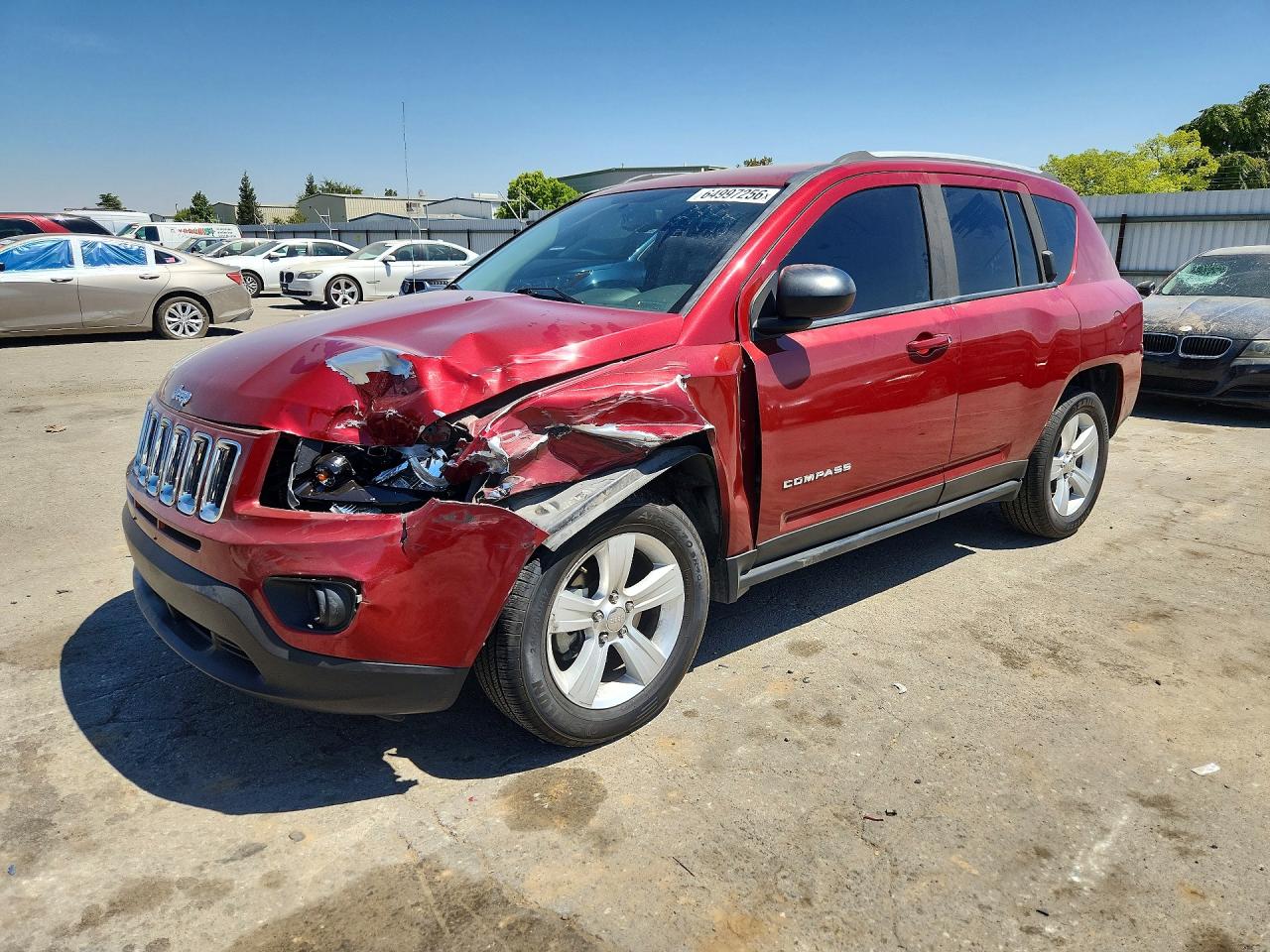 2016 JEEP COMPAS SPORT | 1C4NJCBA8GD670411 | UPCARS