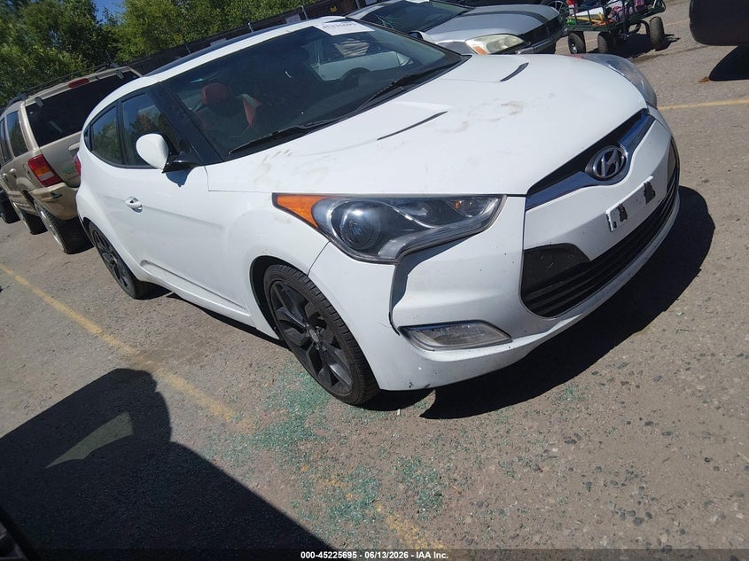 2012 HYUNDAI VELOSTER BASE W/RED/BLACK | KMHTC6AD9CU024962 | UPCARS