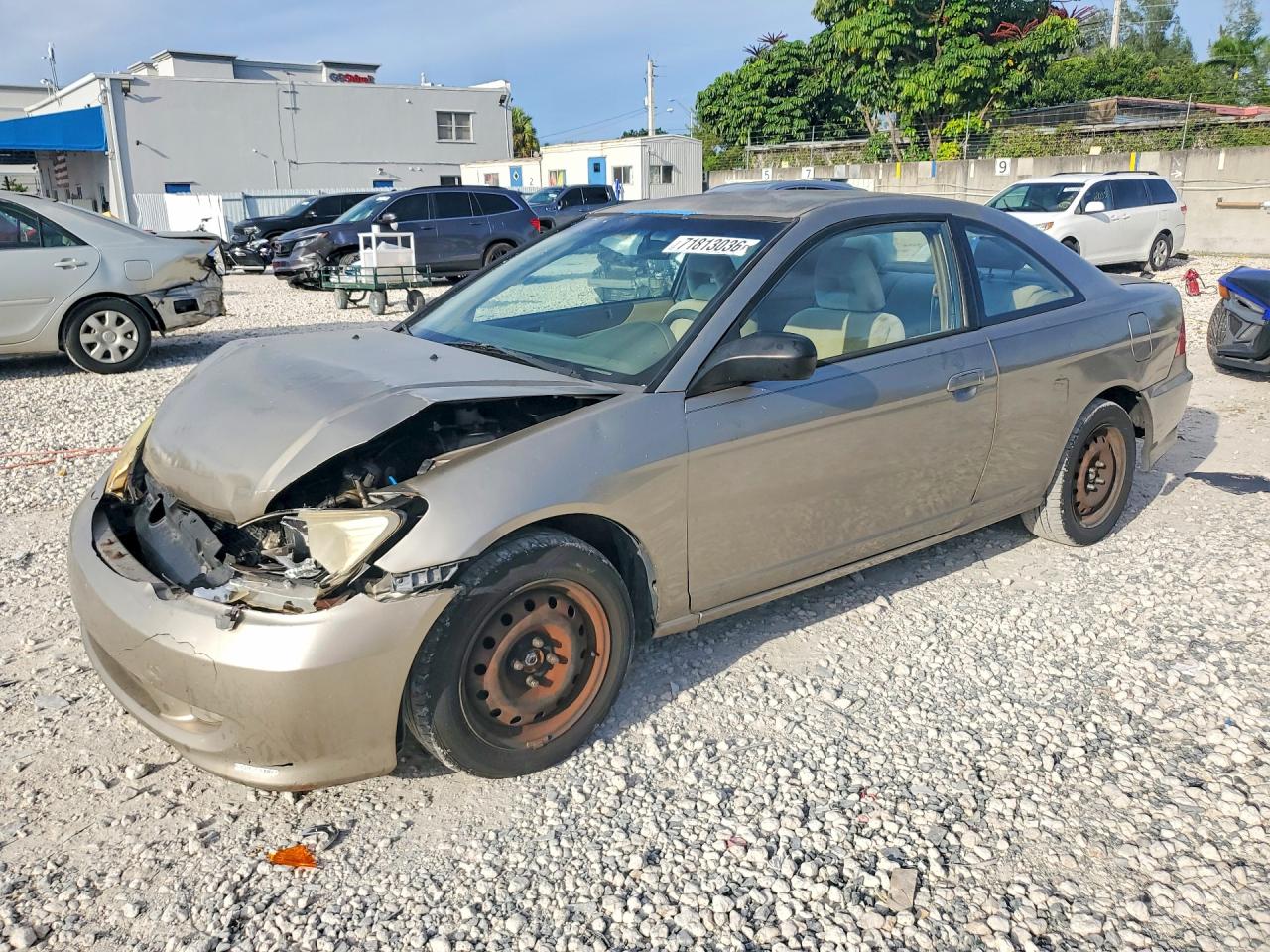 2005 HONDA CIVIC LX | 1HGEM22555L012568 | UPCARS