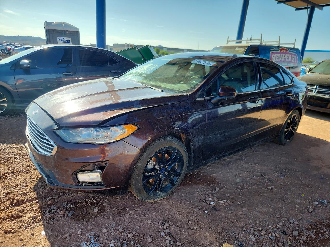 2019 FORD FUSION SE | 3FA6P0HD8KR176669 | UPCARS