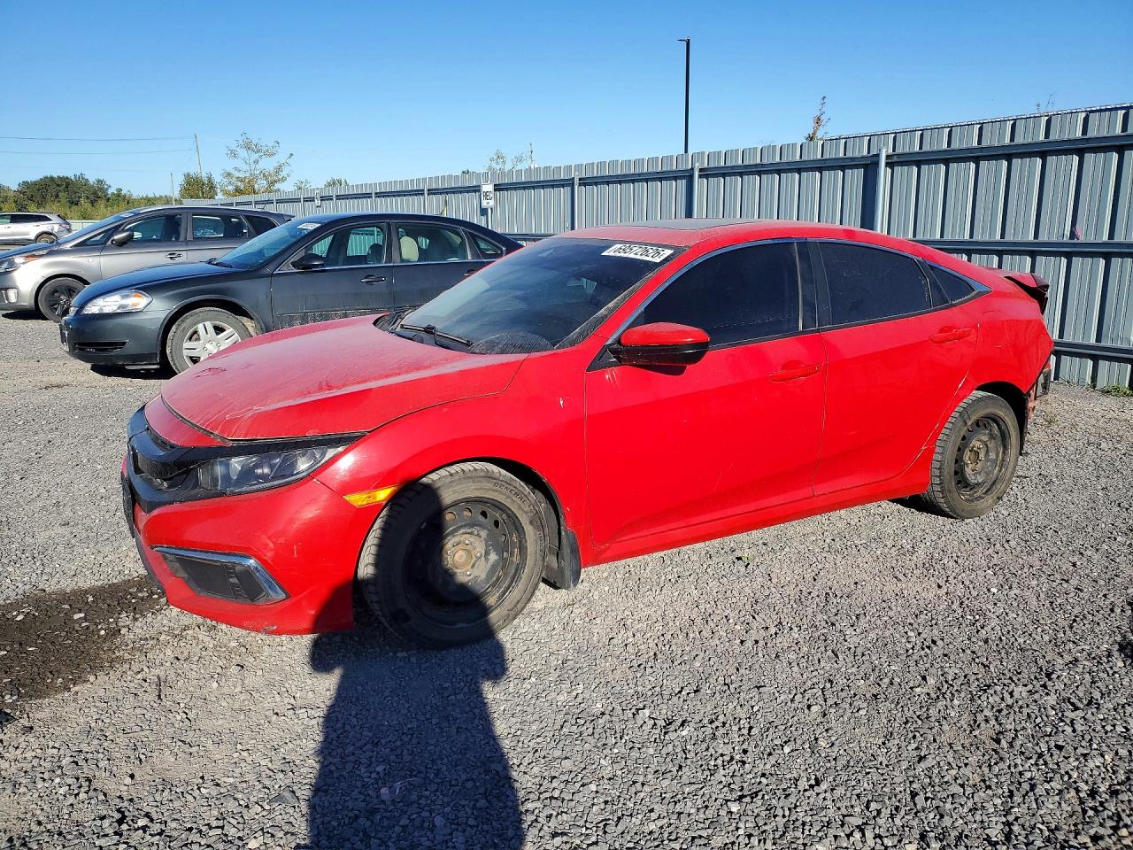 2020 HONDA CIVIC EX | 2HGFC2F74LH014955 | UPCARS