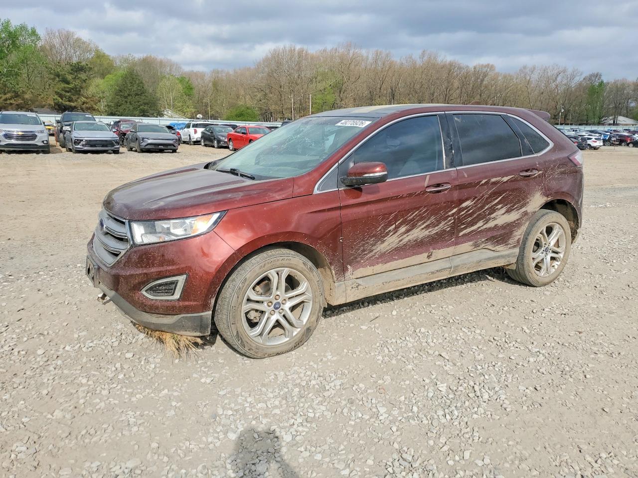 2015 FORD EDGE TITANIUM | 2FMTK3K96FBB19582 | UPCARS