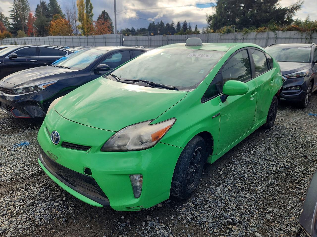 2014 TOYOTA PRIUS TWO | JTDKN3DU5E0361112 | UPCARS