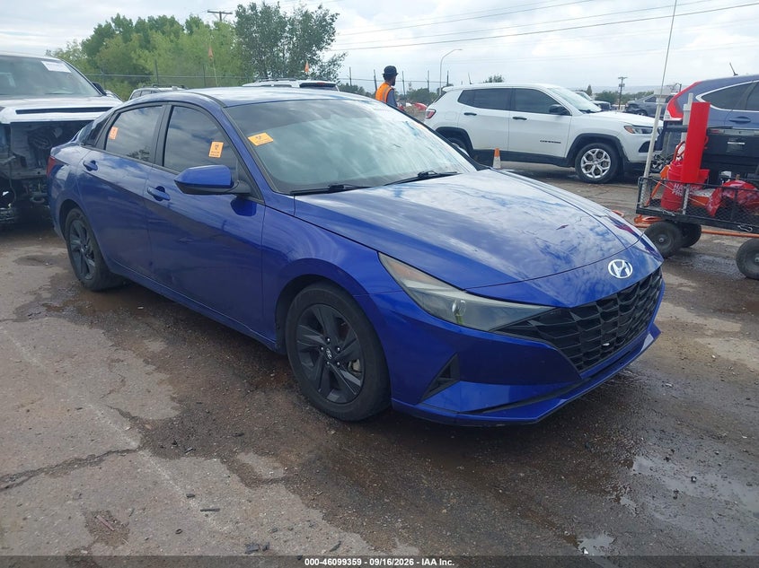 2021 HYUNDAI ELANTRA SEL | 5NPLM4AG6MH026311 | UPCARS