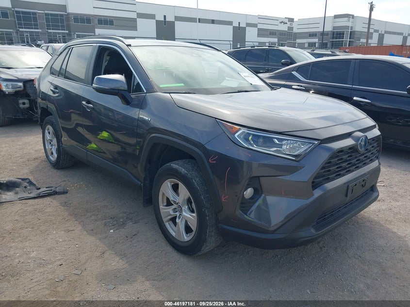 2019 TOYOTA RAV4 HYBRID XLE | 2T3RWRFV7KW014649 | UPCARS