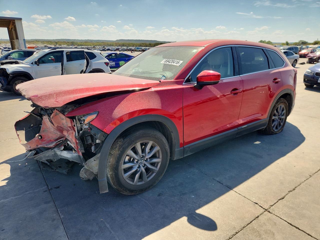 2021 MAZDA CX-9 TOURING | JM3TCACY1M0500497 | UPCARS