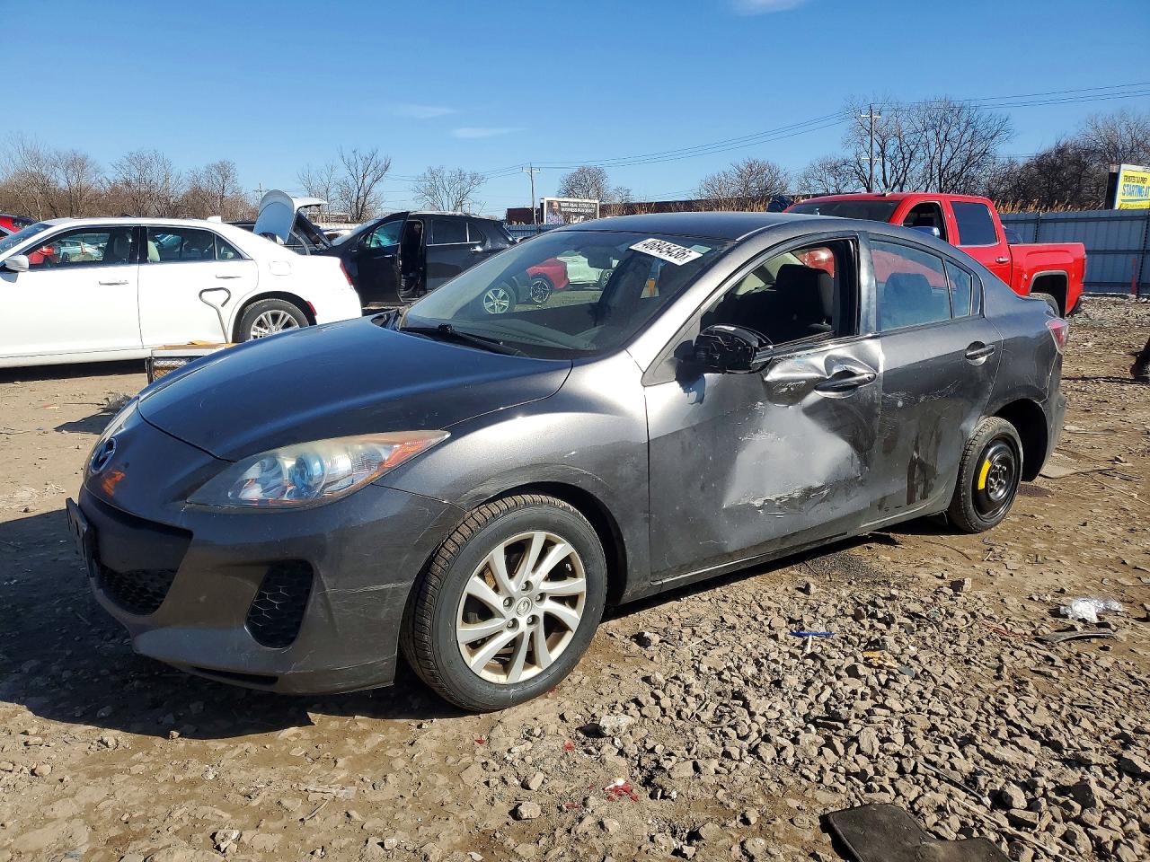 2012 MAZDA 3 I | JM1BL1V70C1598519 | UPCARS