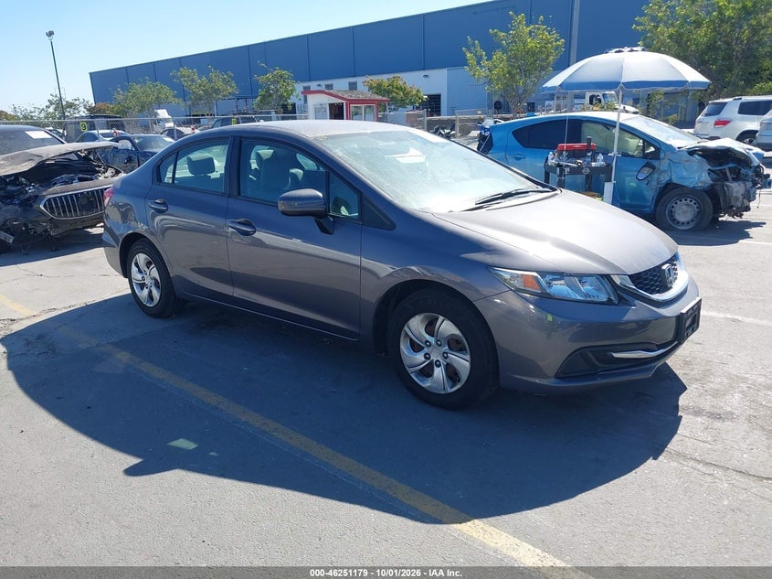 2014 HONDA CIVIC LX | 19XFB2F51EE243589 | UPCARS