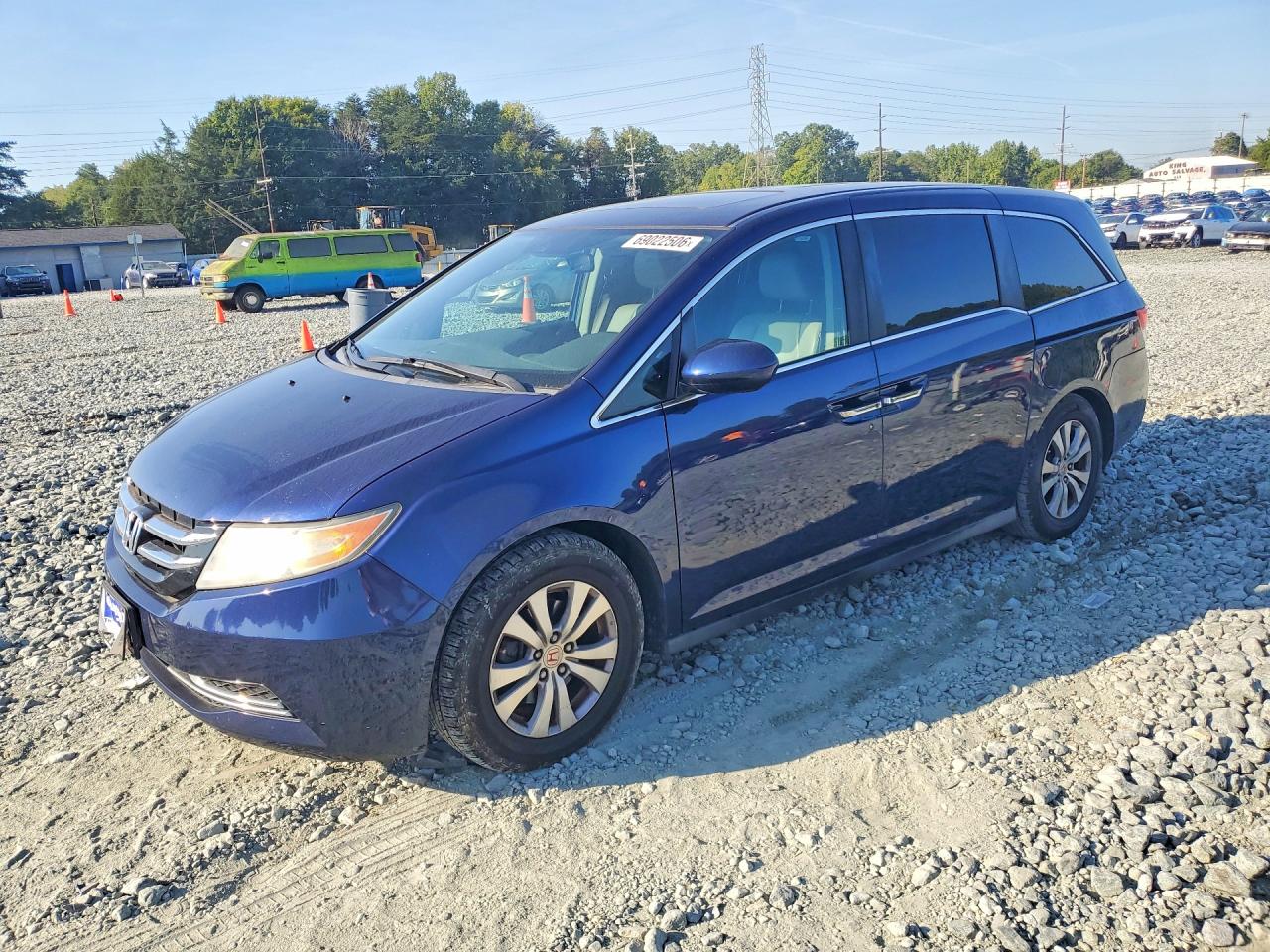 2015 HONDA ODYSSEY EXL | 5FNRL5H67FB103916 | UPCARS