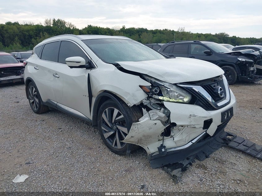 2017 NISSAN MURANO PLATINUM | 5N1AZ2MH1HN186731 | UPCARS