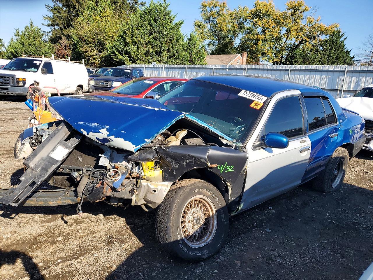 2001 FORD CROWN VIC LX | 2FAFP74W91X147813 | UPCARS