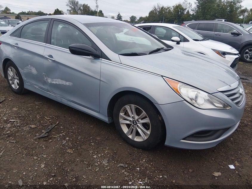 2014 HYUNDAI SONATA GLS | 5NPEB4AC3EH831390 | UPCARS