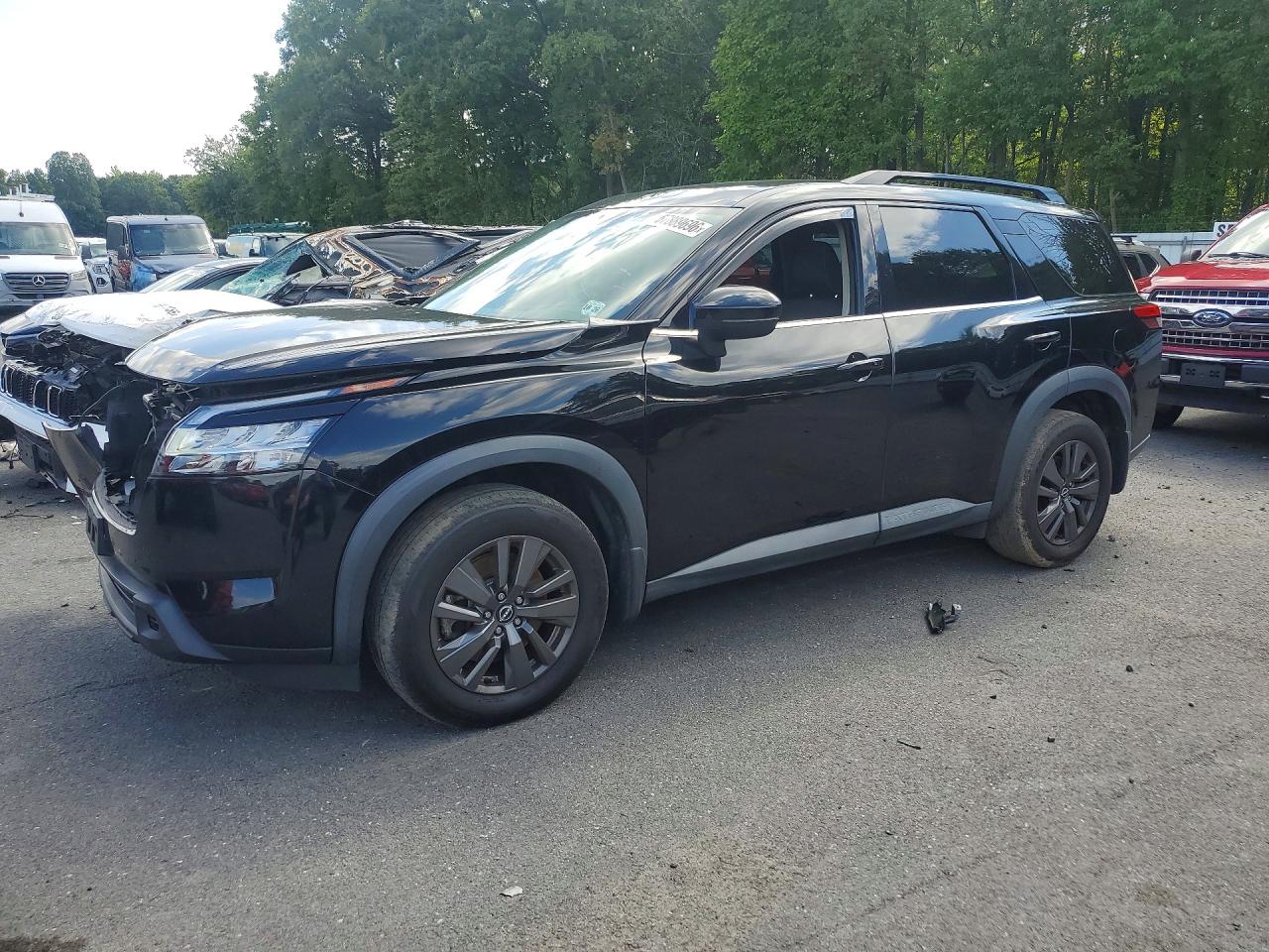 2022 NISSAN PATHFINDER SV | 5N1DR3BD3NC220517 | UPCARS