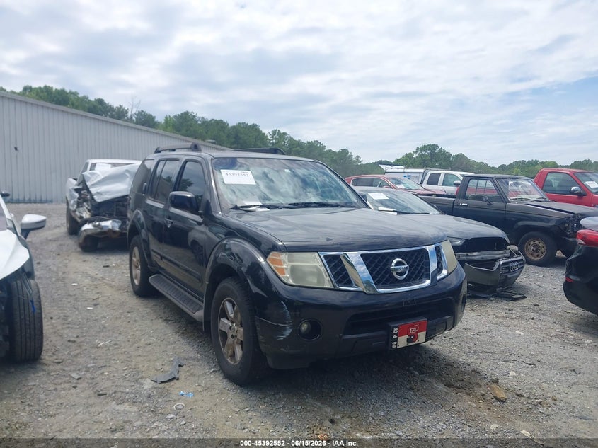 2012 NISSAN PATHFINDER SV | 5N1AR1NB7CC623558 | UPCARS