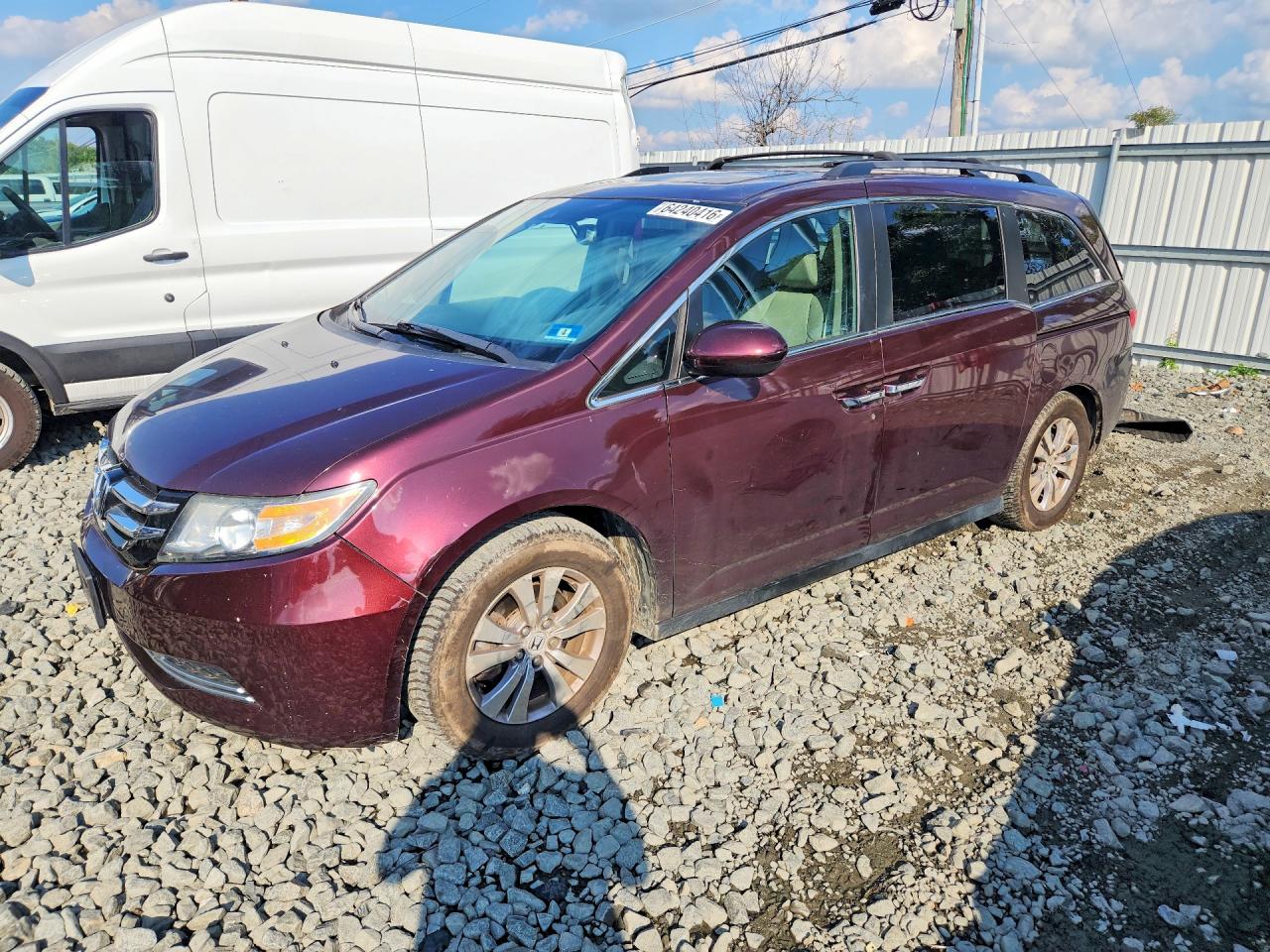 2014 HONDA ODYSSEY EXL | 5FNRL5H63EB077863 | UPCARS
