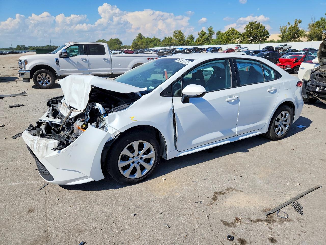 2022 TOYOTA COROLLA LE | 5YFEPMAE7NP327611 | UPCARS