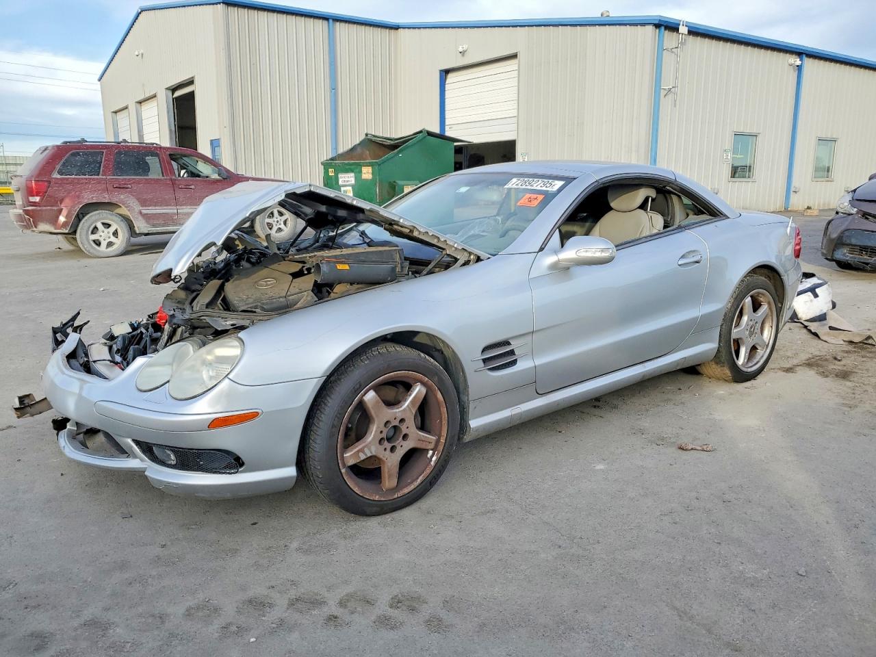 2003 MERCEDES-BENZ SL-CLASS 500R | WDBSK75F53F057304 | UPCARS