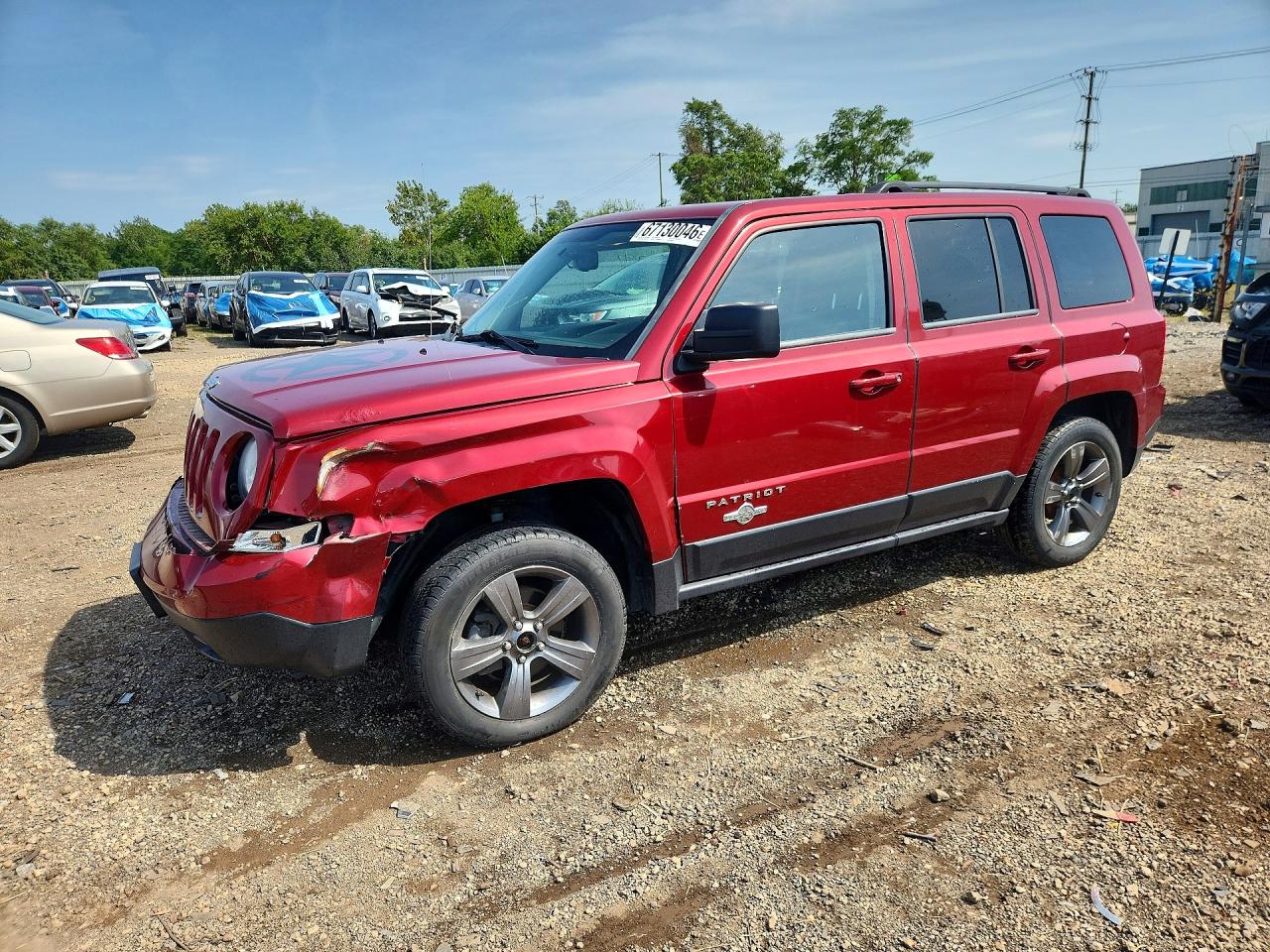 2014 JEEP PATRIOT LATITUDE | 1C4NJPFA5ED586044 | UPCARS