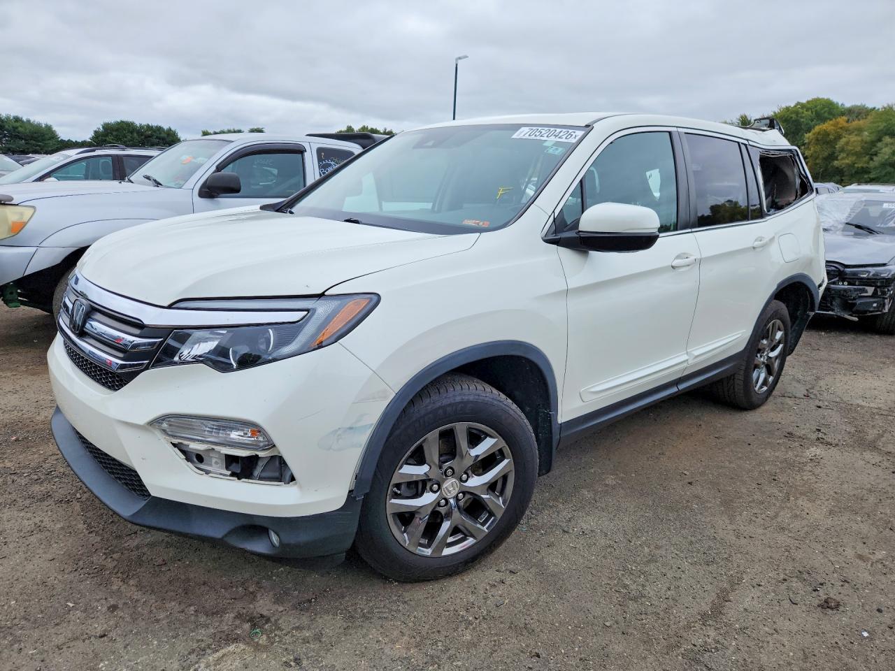 2017 HONDA PILOT EXL | 5FNYF6H61HB052862 | UPCARS