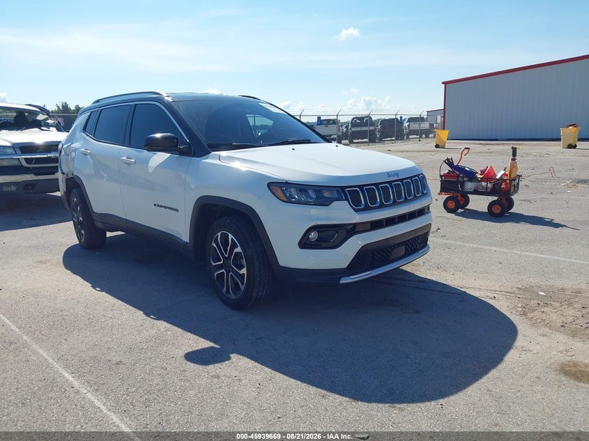 2022 JEEP COMPASS LIMITED 4X4 | 3C4NJDCB5NT190718 | UPCARS