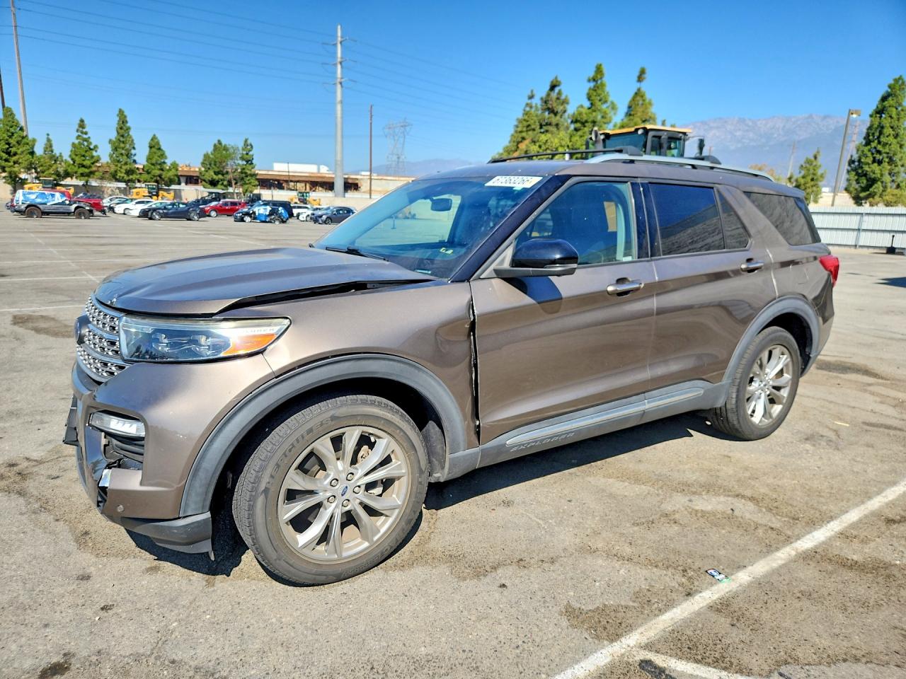 2021 FORD EXPLORER LIMITED | 1FMSK8FHXMGB06981 | UPCARS