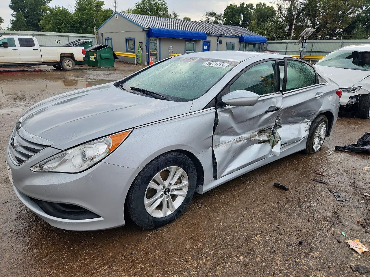 2014 HYUNDAI SONATA GLS | 5NPEB4AC2EH860511 | UPCARS