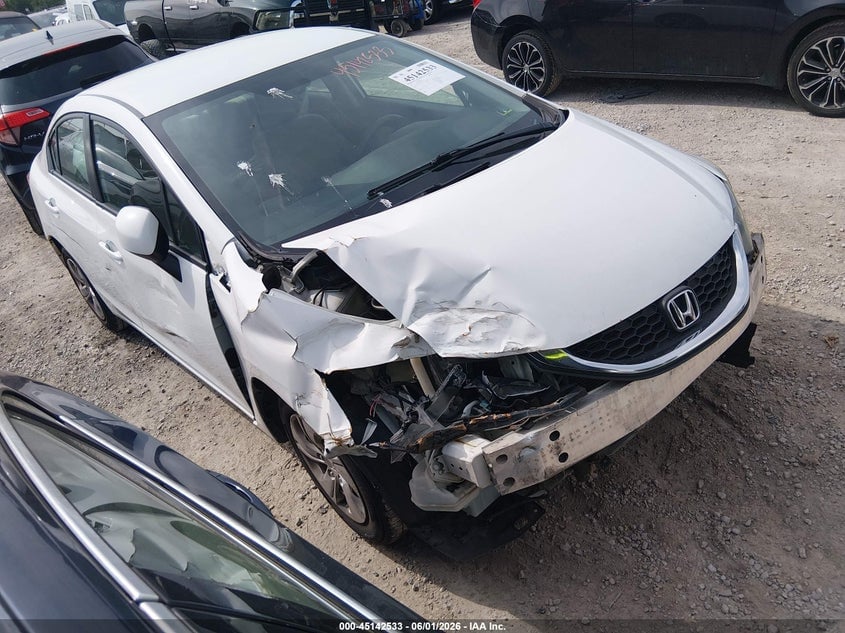 2013 HONDA CIVIC LX | 2HGFB2F58DH550696 | UPCARS