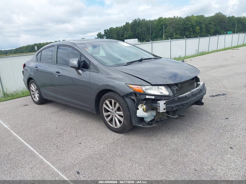 2012 HONDA CIVIC EX | 19XFB2F86CE023713 | UPCARS
