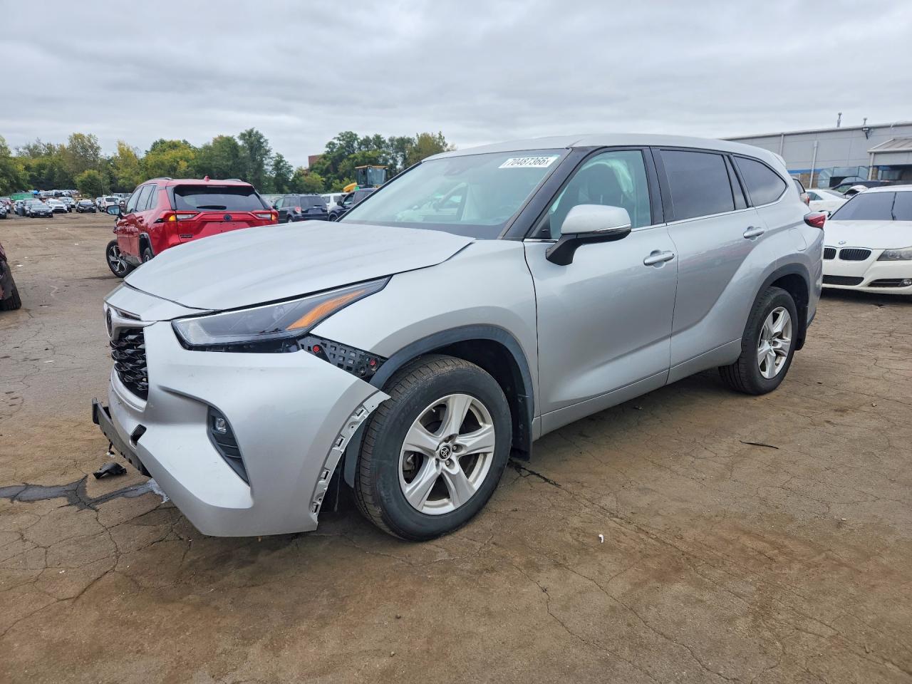 2022 TOYOTA HIGHLANDER LE | 5TDBZRBH9NS214348 | UPCARS