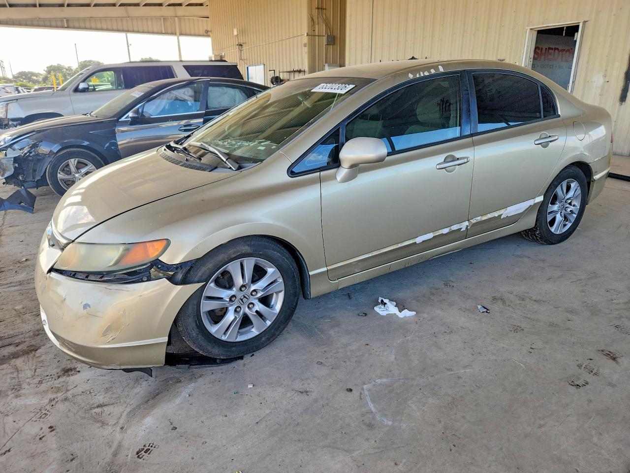 2007 HONDA CIVIC LX | 1HGFA16597L036263 | UPCARS